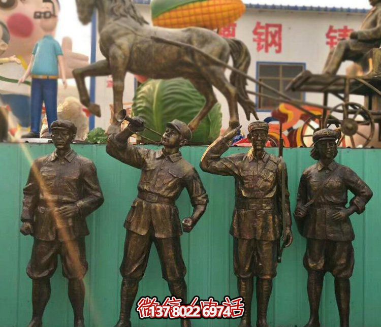 紀念八路軍銅雕 紀念八路軍銅雕