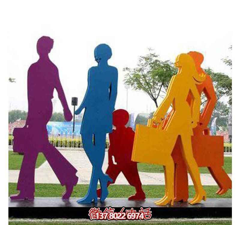 不銹鋼雕塑購(gòu)物袋，提升海邊景區(qū)購(gòu)物體驗(yàn)