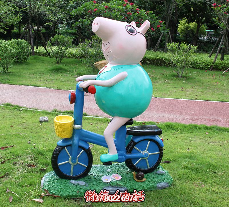 玻璃鋼雕塑裝置，點綴公園景觀