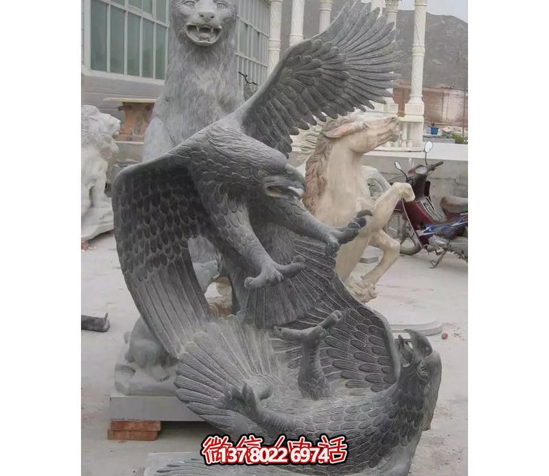 公園石雕老鷹雕塑 公園石雕老鷹雕塑