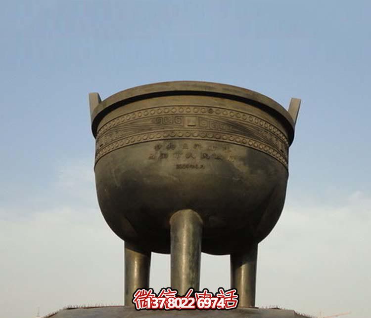大型青銅圓形香爐,裝飾廣場景區 大型青銅圓形香爐,裝飾廣場景區