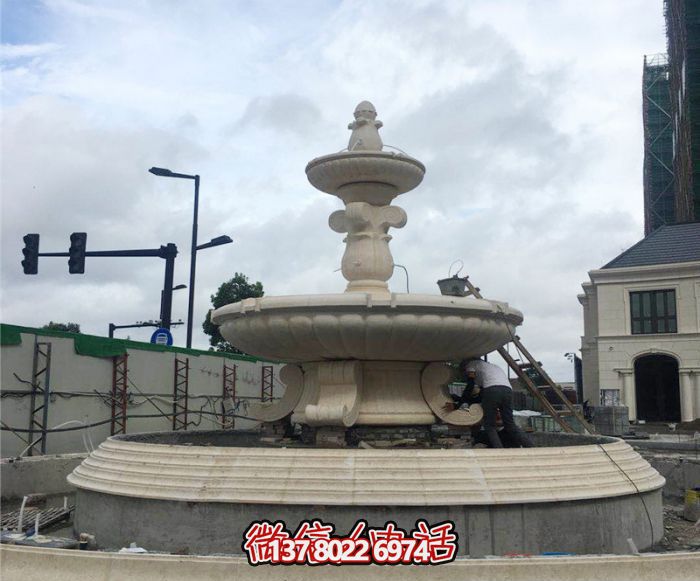 大型城市公園景觀噴泉石雕 大型城市公園景觀噴泉石雕