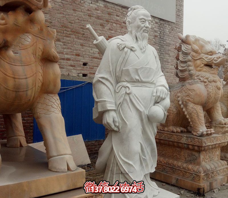 大理石雕刻之旅——探索孫思邈的醫學奧秘 大理石雕刻之旅——探索孫思邈的醫學奧秘