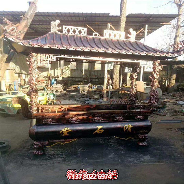 獨(dú)特創(chuàng)意銅雕香爐，讓你體驗(yàn)寺廟式神秘雕塑感受