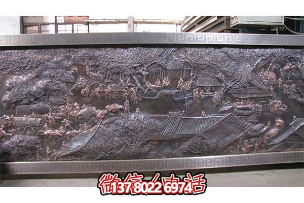 清明上河圖浮雕，欣賞千年藝術精髓