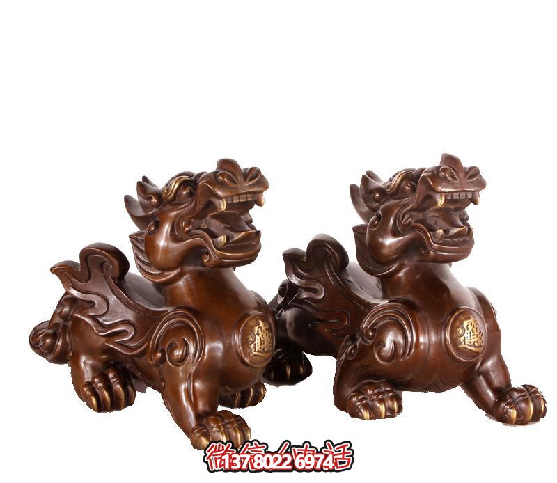 戶(hù)外景區(qū)玻璃鋼仿銅貔貅雕塑 戶(hù)外景區(qū)玻璃鋼仿銅貔貅雕塑