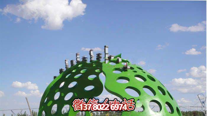 拱門雕塑-公園不銹鋼鏤空半圓拱門雕塑 拱門雕塑-公園不銹鋼鏤空半圓拱門雕塑