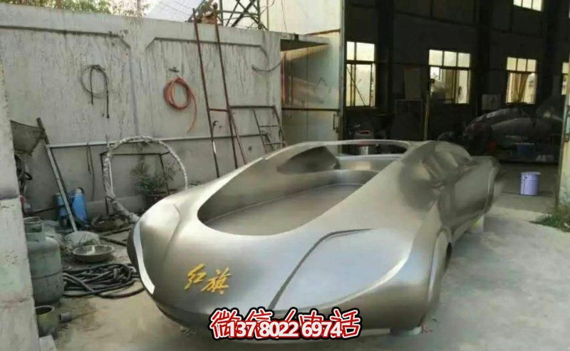 不銹鋼抽象騎車旗幟雕塑 不銹鋼抽象騎車旗幟雕塑