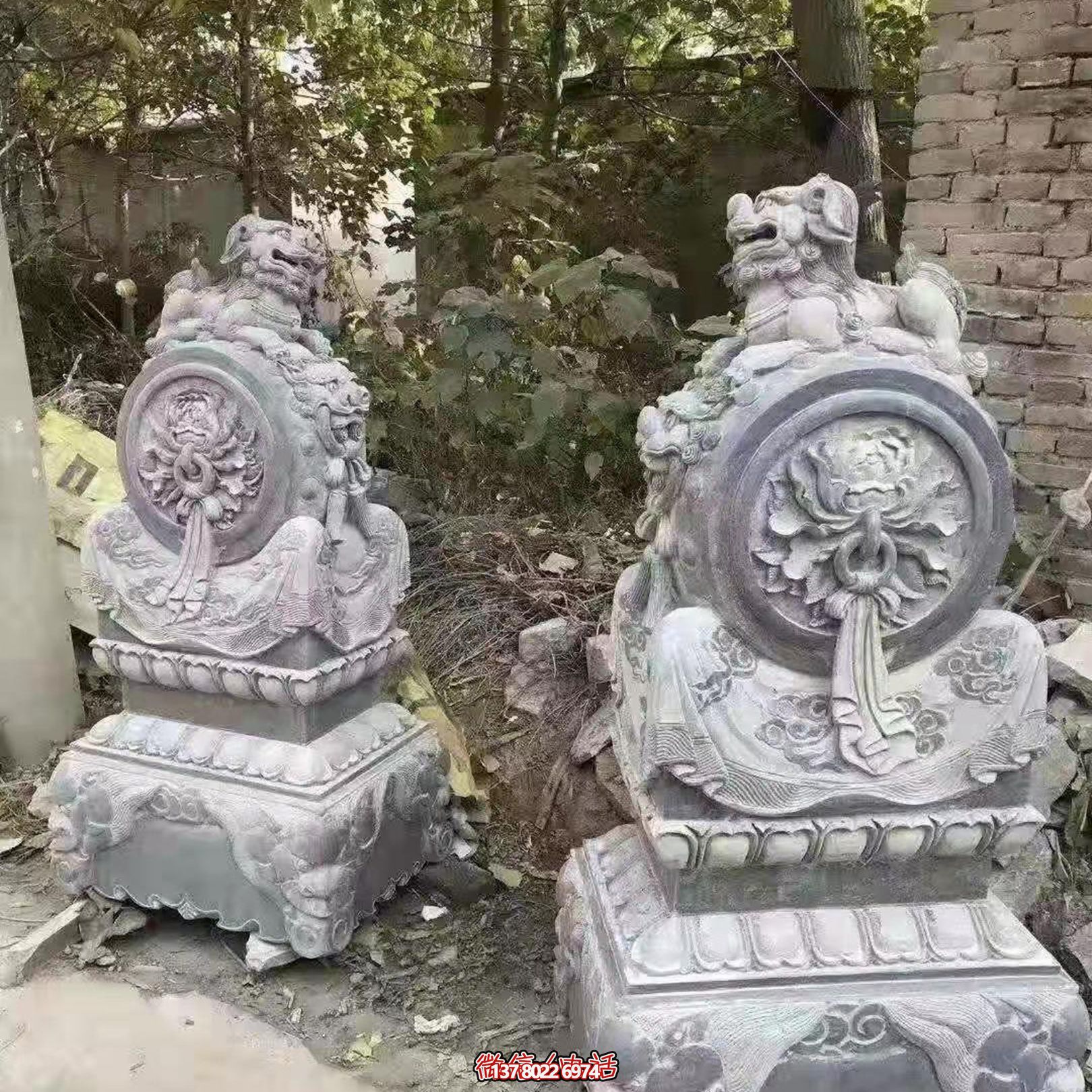 大理石石雕浮雕別墅小區(qū)飯店麒麟抱鼓石 大理石石雕浮雕別墅小區(qū)飯店麒麟抱鼓石