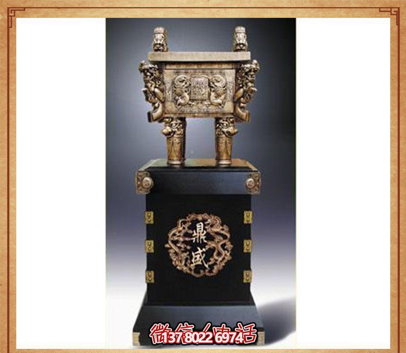 庭院不銹鋼噴金烤漆創(chuàng)意鼎雕塑 庭院不銹鋼噴金烤漆創(chuàng)意鼎雕塑