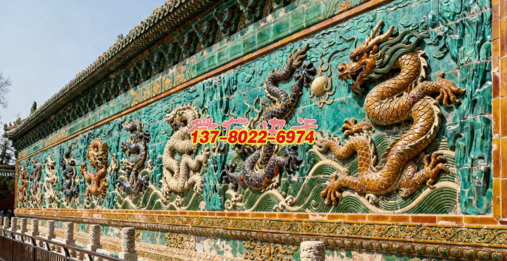 故宮九龍壁：琉璃溢彩的皇家傳統景觀雕塑，華夏龍文化的璀璨瑰寶